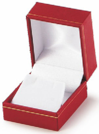 Classic Leatherette-look Small Earring boxes Box of 24
