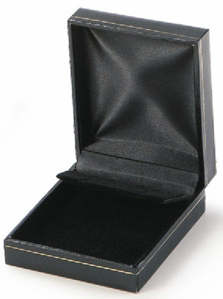 Classic Leatherette-Look K-Omega Earring