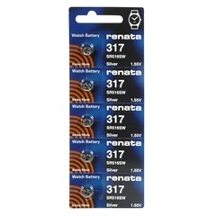 Renata 317 Battery. Pack of 10