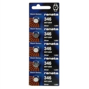 Renata 346 Battery. Pack of 10