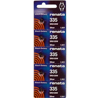 Renata 335 Battery. Pack of 10