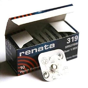 Renata 319 Battery. Pack of 10