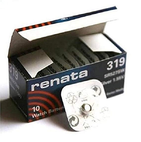 Renata 319 Battery. Pack of 10