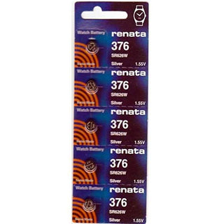 Renata 376 Battery. Pack of 10