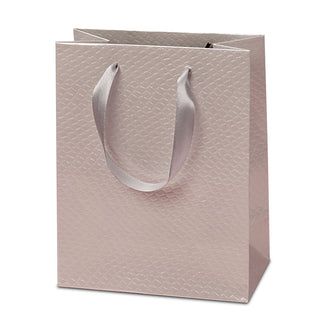 White Snake Embossed Medium Totes Pack of 12