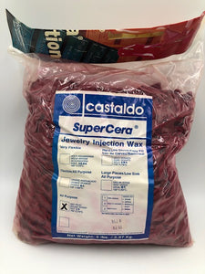 Castaldo Super Cera Jewelry Injection Wax Flakes / All Purpose / Red