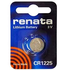 Renata cr1225 Battery. Pack of 10