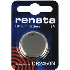 Renata 2450 Battery. Pack of 10