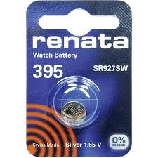 Renata 395 Battery. Pack of 10