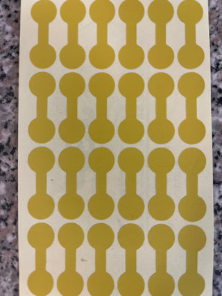 Ring Tags - GOLD, Round (Pk of 1000)