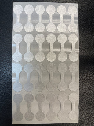 Ring Tags -SILVER, Round (Pkg 1000), Item No. 60.704