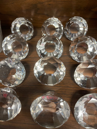 Acrylic Diamon Cut Crystals
