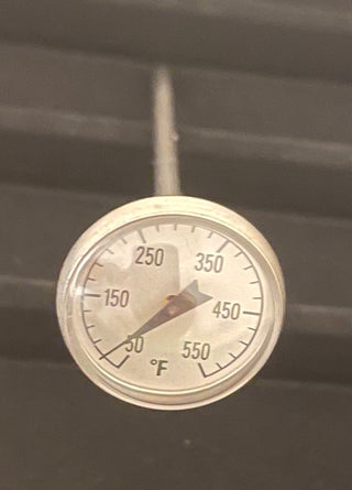 Dial Thermometer for Vulcanizer - 50 to 550 degrees F