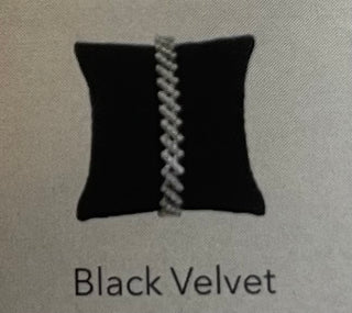 Display Pillow Black Velvet