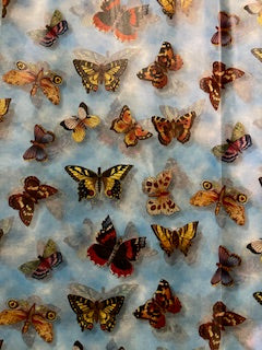 Butterflies & Sky Wrapture Tissue Paper