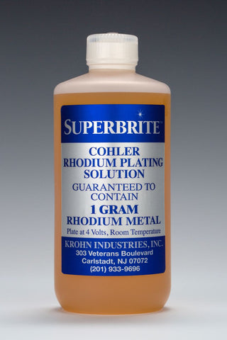 Superbrite Rhodium Plating Solution