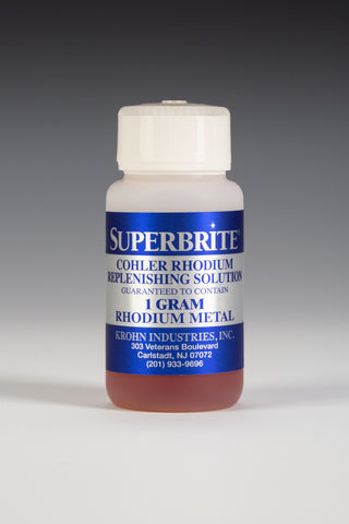 Superbrite Rhodium Plating Solution