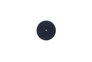 Silicone Square Edge Wheel, 7/8" x 1/8", Black, 220 Grit, Box of 1, Item No. 10.1375/C