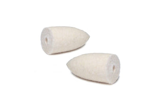 Pointed Felt Cones 3/4" x 1/2", Item No. 17.277