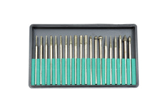 Assorted Diamond Burs, Set of 20, Item No. 19.125