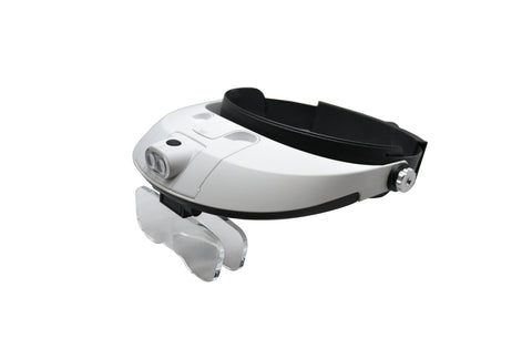 LED Illuminating Headband Magnifier, Item No. 29.568