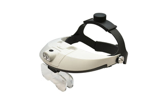 LED Illuminating Magnifier with Two Way Adjustable Headband, Item No. 29.569