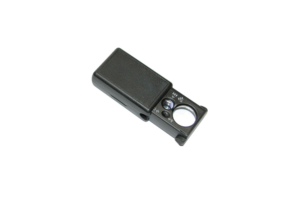 Pull Type Magnifier with LED and UV Light, Item No. 29.915