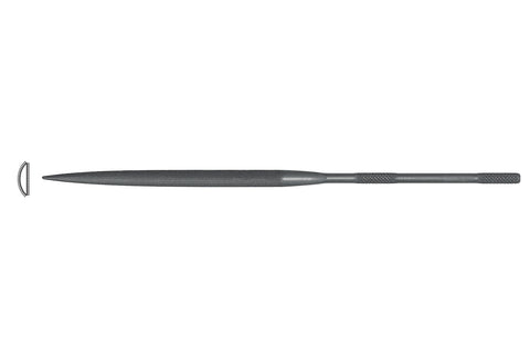 20cm Half-Round Needle File, Cut 0, Item No. 31.531