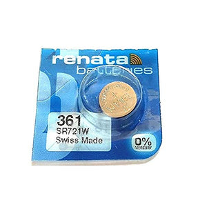 Renata 361 Battery. Pack of 10