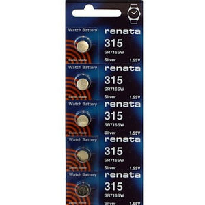 Renata 315 Battery. Pack of 10