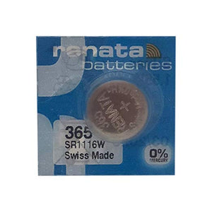 Renata 365 Battery. Pack of 10