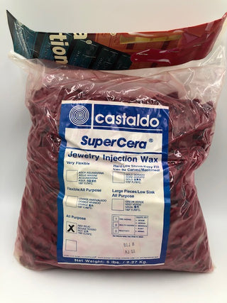 Castaldo Super Cera Jewelry Injection Wax Flakes / All Purpose / Red