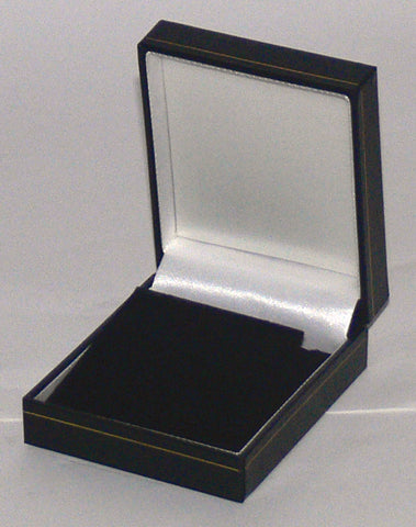 Classic Leatherette-look Small Earring boxes Box of 24