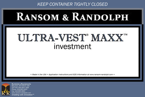Ransom & Randolph Ultra-Vest® Maxx with BANDUST™  Investment 44 lb. Box