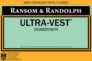 Ransom & Randolph Ultra-Vest® Investment 44 lb. Box