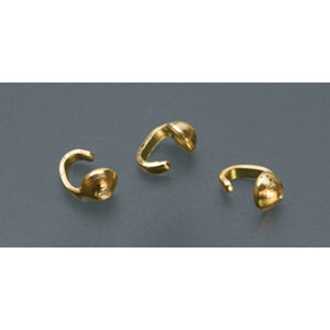 BEAD TIP, SINGLE-GOLD PLATED, PK/144