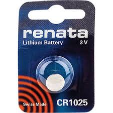 Renata 1025 Battery. Pack of 10