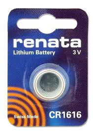 Renata 1616 Battery. Pack of 10