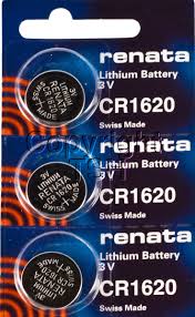 Renata 1620 Battery. Pack of 10