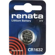 Renata 1632 Battery. Pack of 10