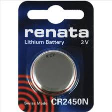 Renata 2450 Battery. Pack of 10
