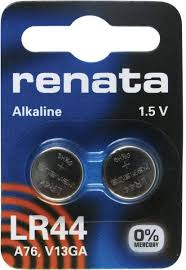 Renata LR44 Battery. Pack of 10