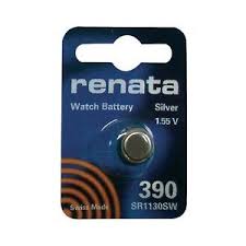 Renata 390 Battery. Pack of 10