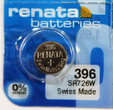 Renata 396 Battery. Pack of 10