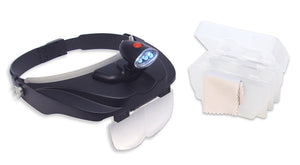 HEADBAND MAGNIFIER WITH LIGHT – Continental Jeweler's Supply