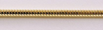 LOUPE CHAIN GOLD, SNAKE